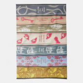 De boeken van Jane Austen Theedoek (Verticaal)