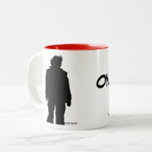 De Boeken van komieken en de Grafische Mok van Nob (Voorkant links)