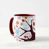 De Boekenboom Mok (Voorkant links)