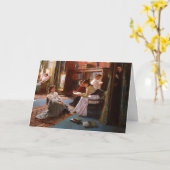 De boekenclub kaart (Gele Bloem)