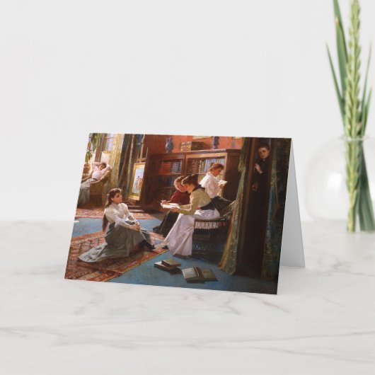 De boekenclub kaart (Voorkant)