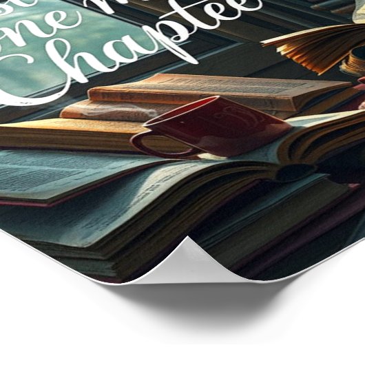 De boekenliefhebber - Reading Corner Poster (Hoek)