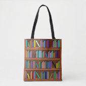 De boekenliefhebbers tote bag (Voorkant)