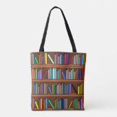 De boekenliefhebbers tote bag (Achterkant)