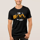 De boekenploeg Grappig Custom Family Spooky Hallow Tri-Blend Shirt (Voorkant)
