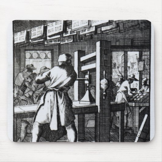 De Boekenprinter Muismat (Voorkant)