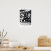 De Boekenprinter Poster (Keuken)