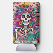 De Boekenwurm  Seltzer Blikjeskoeler (Achterkant)