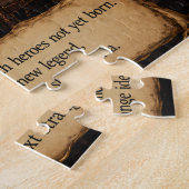 De Boekhouder van Onverwezen Helden Legpuzzel (Zijkant)