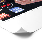 De boekhoudmachines van het Bureau van gisteren Poster (Hoek)