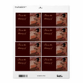 De Boekomslag Etiket (Full Sheet)