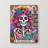 De boekworm button (Voorkant)