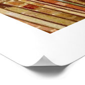 de boekworm door Carl spitzweg Poster (Hoek)