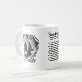 De boekworm koffiemok (Voorkant links)