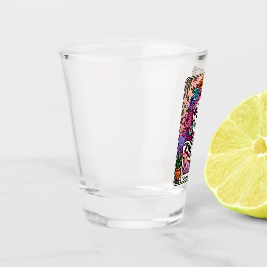 De boekworm shot glas (Links)