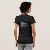 De boekworm t-shirt (Achterkant volledig)