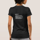 De boekworm t-shirt (Achterkant)