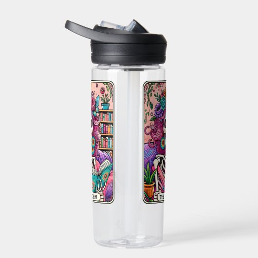 De boekworm waterfles (Rechts)