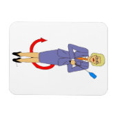 De boer magneet (Horizontaal)