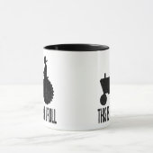 De boer op Trekker dit is hoe ik ROLL Mok (Midden)