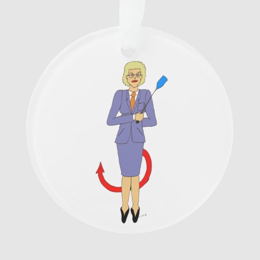 De boer ornament (voorkant)