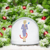 De boer sneeuwbol (Kerstmis)