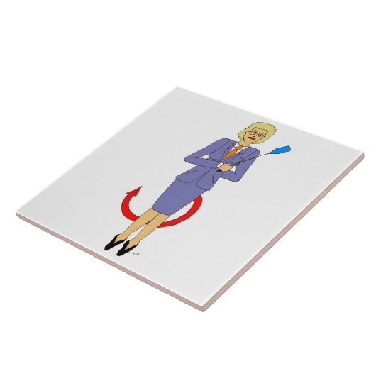 De boer tegeltje (Zijkant)