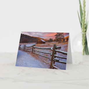 De Boerderij van de sneeuw Kaart