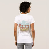de boerderijdieren  t-shirt (Achterkant volledig)