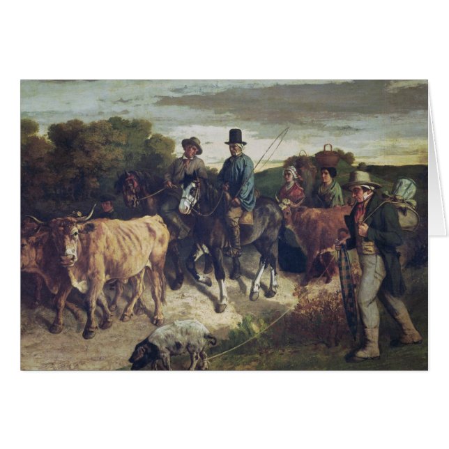 De boeren van Flagey die terugkeren van de beurs (Voorkant Horizontaal)