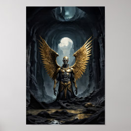 De boerenengel des doods komt op poster