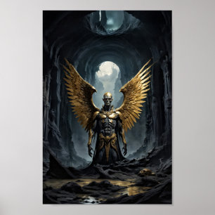 De boerenengel des doods komt op poster
