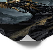 De Boerengel des Doods stijgt Poster (Hoek)