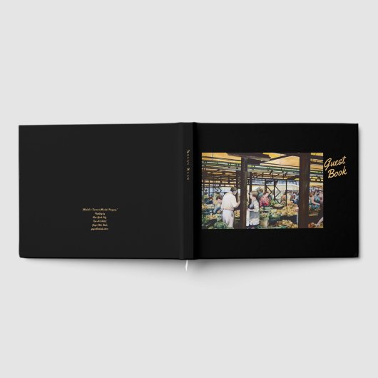 De boerenmarkt van Miskolc, Hongarije Gastenboek (Volledig)