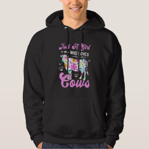 De boerenmeisjes drijven gewoon een meisje dat er hoodie