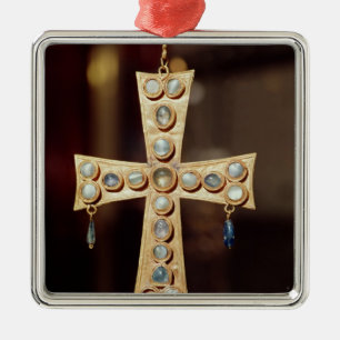 De boerkop van een Visigoth koning Metalen Ornament