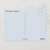 De bogen van Fort Morgan in Alabama Briefkaart (Achterkant)