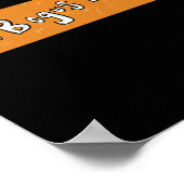 De Bogus Bros Halloween Heist Box Logo Poster (Hoek)