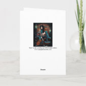 De Boheemse Aria van de Stoel van de Pauw van de Kaart (Achterkant)