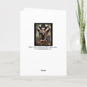 De Boheemse Creoolse Etnische Engel Willa van de Kaart (Achterkant)