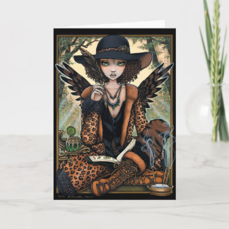 De Boheemse Creoolse Etnische Engel Willa van de Kaart