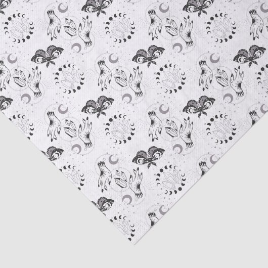 De Boheemse mysticus Tissuepapier (Detail)