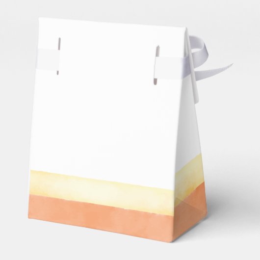 De Boho woestijn is het Baby shower van de Son Bedankdoosjes (Achterkant)