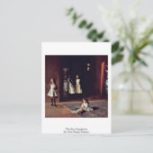 De Boit Daughters van John Singer Sargent Briefkaart (Staand voorkant)