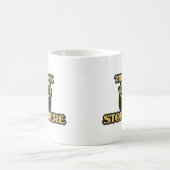 De bok stopt hier met jagen koffiemok (Center)