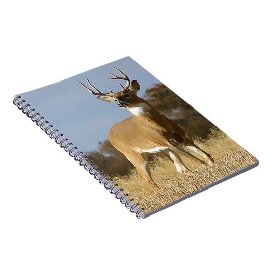 De Bok van Whitetail van de herfst Notitieboek (Rechterzijde)