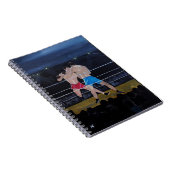 De boksers Schilderij van Alfred Fox Notitieboek (Rechterzijde)