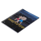 De boksers Schilderij van Alfred Fox Notitieboek (Linkerzijde)