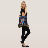De boksers Schilderij van Alfred Fox Tote Bag (Op model)