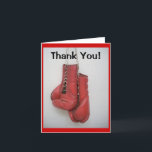 De Bokshandschoenen, danken u Kaarten<br><div class="desc">Werkelijk koel dank u kaarten! Zie de passende uitnodigingen!</div>